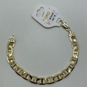 Gold filled Chain Bracelet for men’s 9mm